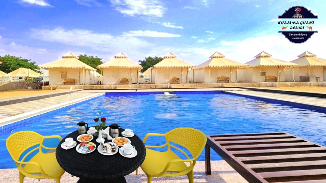 Khamma Ghani Resort With Pool Dzsaiszalmer Kültér fotó
